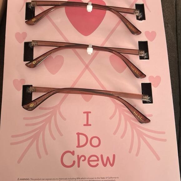 BNIP Nicole Miller “I do Crew,” set of 3 aviators LAST CHANCE - Picture 4 of 7